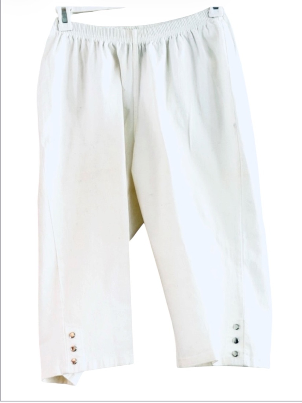 Catherines Stylish Cream Everyday Pants Size 14/16